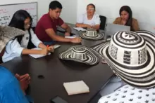 Reunió con representantes de los artesanos del municipio de Tuchín y del sector bancario