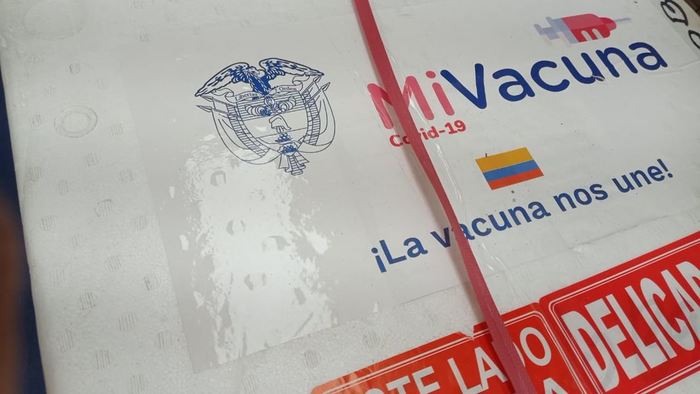 La Gobernación de Córdoba recibió 6,243 vacunas Chinas del laboratorio SINOVAC